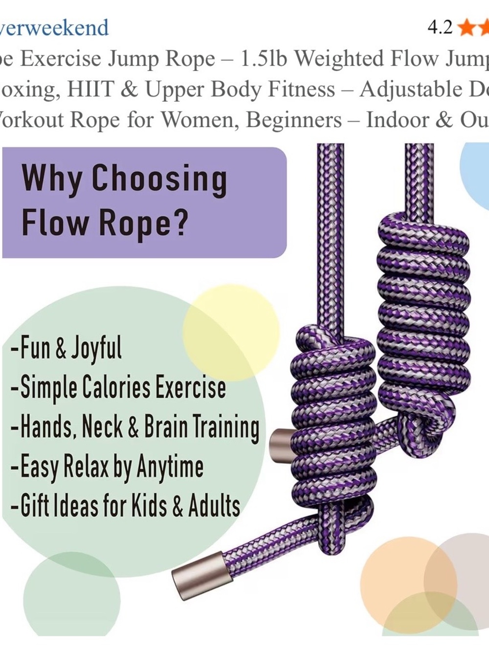 Adjustable  Rope for workout New - Picture 8 of 12